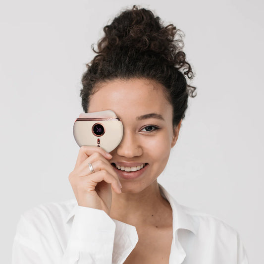 Gua Sha Isıtmalı & Titreşimli Doğal Yeşim Masaj Cihazı®