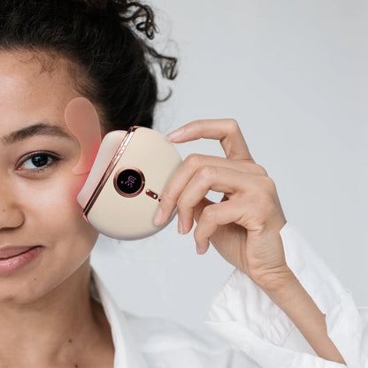 Gua Sha Isıtmalı & Titreşimli Doğal Yeşim Masaj Cihazı®