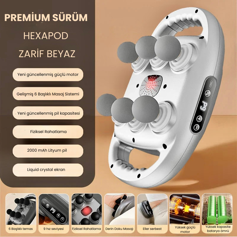 Zeno PowerTherapy 6 Başlıklı Masaj Aleti® – Zeno Türkiye Zeno PowerTherapy 6 Başlıklı Masaj Aleti® – Zeno Türkiye